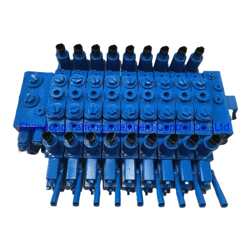 Strong and Durable Trm15s Electric Proportional Hydraulic Directional Control Valve with Overload Valve