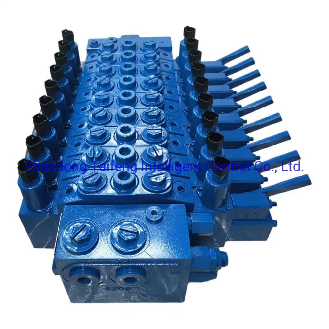 Strong and Durable Trm15s Electric Proportional Hydraulic Directional Control Valve with Overload Valve